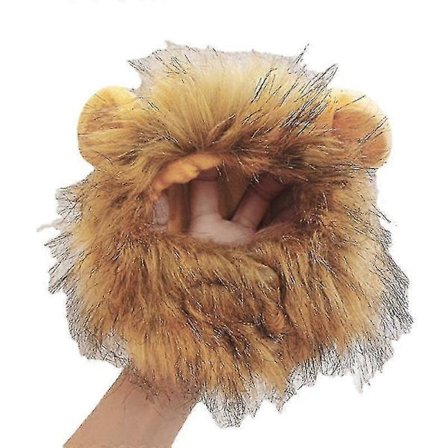 2023-atuban Løvemanke Parykk For Hund Og Kattekostyme Kjæledyr Halloween Kostyme Katte Løvemanke Parykk Halloween Antrekk Liten Hund Løvehatt