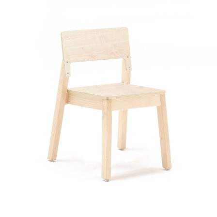 Kinderstuhl LOVE, H 380 mm, Birke, Laminat Birke