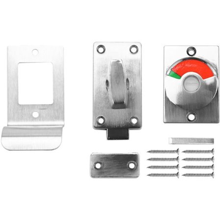 WC-tilan WC-ilmaisin Lukitussuoja Lukko Vapaa Salpa Kiinnitetty