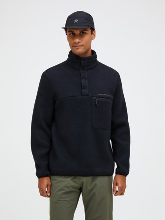 Fleece Snap T-Neck Men