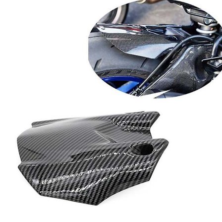 Til Yzf R1 2015-2019 Carbon Farve Bagdæk Hugger Mud Guard Fender Fairing Cowl Stænkskærm Passer Til Yamaha Yzfr1 Yzf-r1 Yzf R1