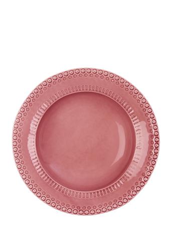 Daisy Pastabowl 1-Pack 35 Cm Home Tableware Plates Pasta Plates Lyserød PotteryJo