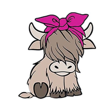 Ku Bil-klistremerker Laptop-klistremerker ROSA