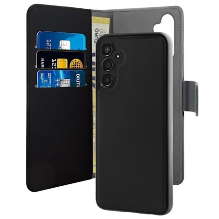 Puro Samsung Galaxy A54 5G Fodral Wallet Detachable 2 in 1 Svart