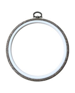 Flexirahmen rund holz Braun