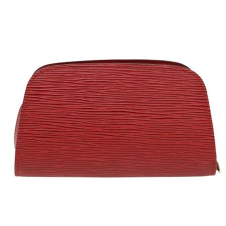 Louis Vuitton Vintage, Pre-owned Leather pouches Rood, Dames, Maat:ONE Size