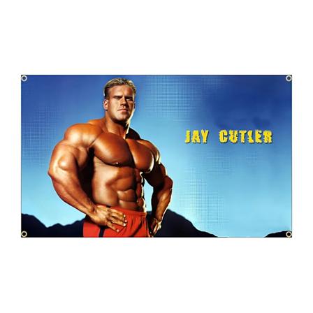 90X150CM 3x5Ft Bodybuilding GYM Flag Trænings Fitness Poster Sport Udendørs Klub Trykning Banner Messing Gennemgang 4 Grommets5 120 x 180cm