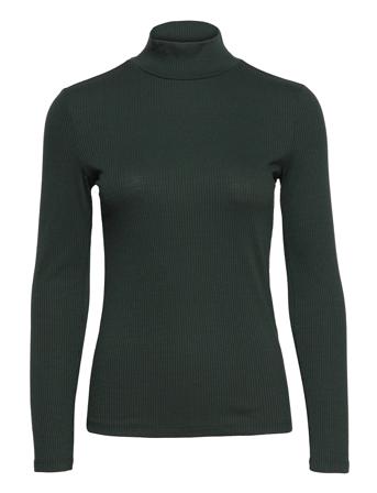Viribber L/S High Neck Top T-shirts & Tops Long-sleeved Vihreä Vila