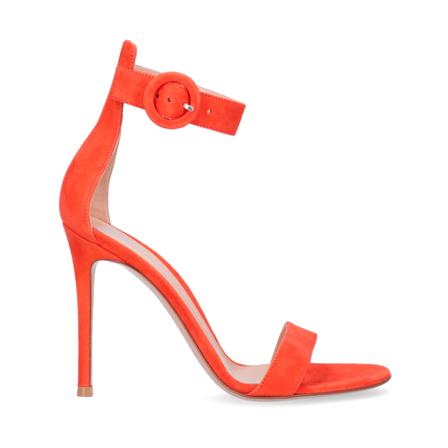 Gianvito Rossi, High Heel Sandals Czerwony, Kobieta, Rozmiar: 36 EU