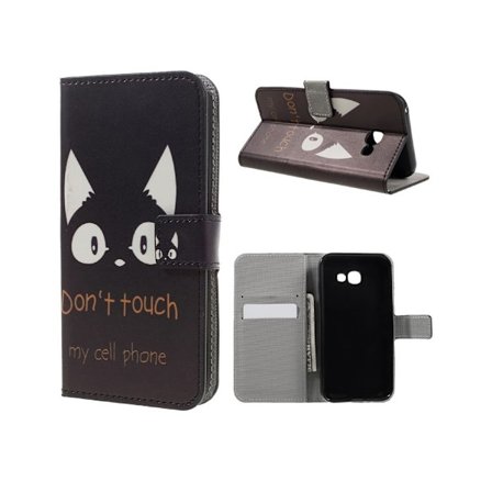 Samsung Galaxy A3 (2017) konstläder fodral - Do not touch
