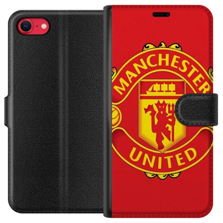 Kompatibelt Lommeboketui til Apple iPhone SE (2022) Manchester United FC