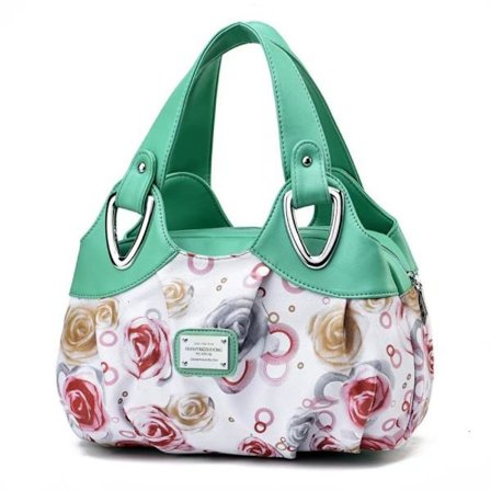 Handväska för kvinnor med PU-läderhandtag D D