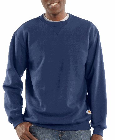 Carhartt Workwear Carhartt M's Crewneck Sweatshirt New Navy