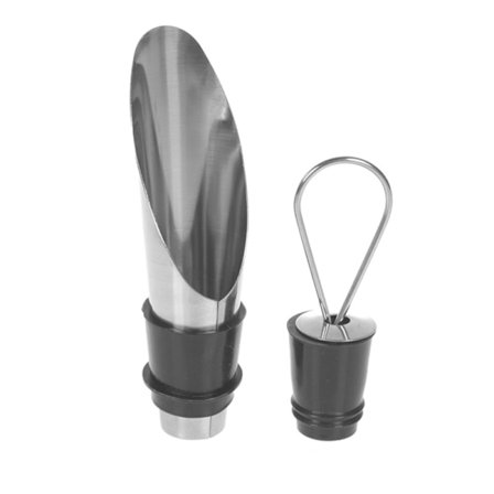 Rustfrit Stål Hældestop Vinbevaring Prop Vin Flaske