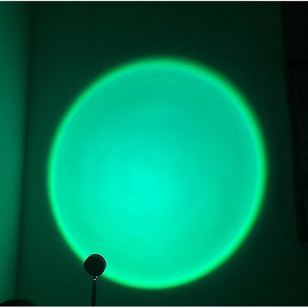Grönt ljus Projektion Led Light, Internet Kändis atmosfär lampa Bakgrundsljus
