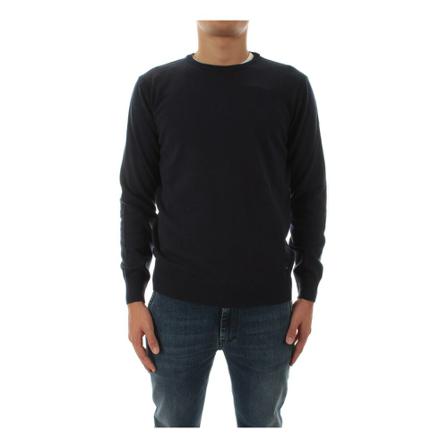 Kangra, Round-neck Knitwear Blauw, Heren, Maat:XL