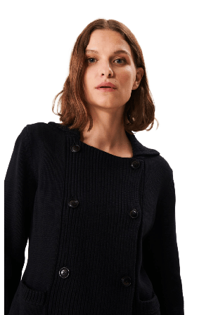 Jumperfabriken Thora Cardigan Tröjor Dam Svart L