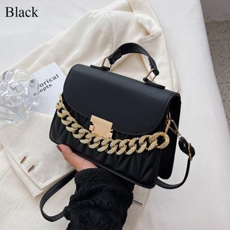 Olkalaukku Ketju Crossbody Laukut MUSTA black