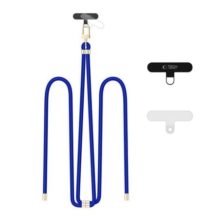 Tech-Protect C7S Rope Crossbody Strap Koppel - Blå