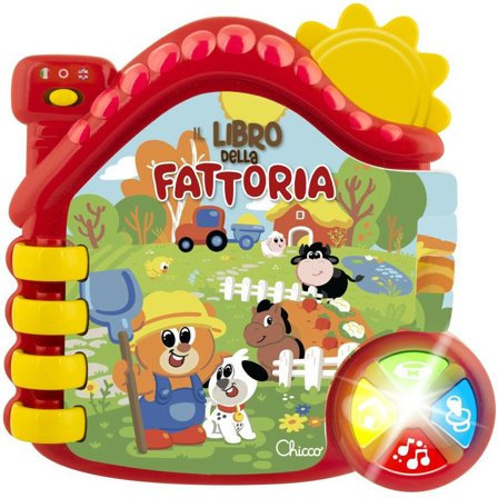 Chicco Gioco ABC Libro Parlante Fattoria 1 Pezzo 6Mesi+