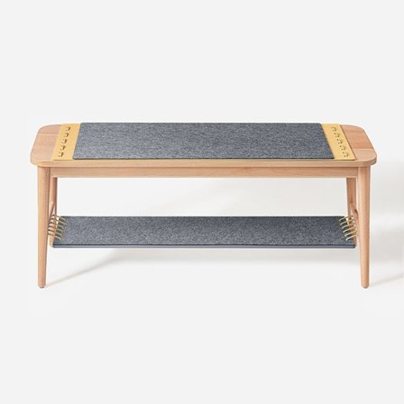 Rootz skobænk med opbevaring - Entrébænk - Sengebænk - Nem montering - Holdbar - Miljøvenlig - 110 cm x 46 cm x 37 cm