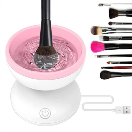 Makeup Brush Cleaner hine With USB Charging Cosmetic Brush Clea