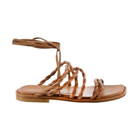 Stuart Weitzman Sandalen , Bruin , Dames , Maat: 37 EU