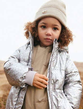 Wheat Puffer Jacket Eli - Silver - 98