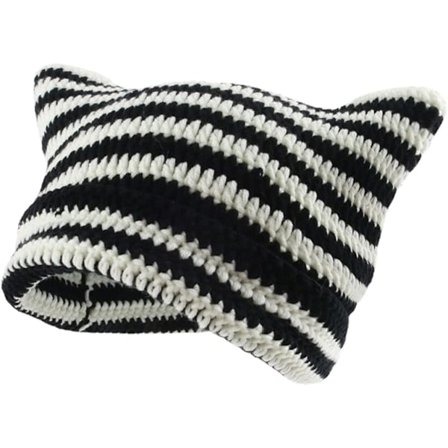 Hatter for kvinner Katt lue Vintage kvinner Rev lue Grunge tilbehør