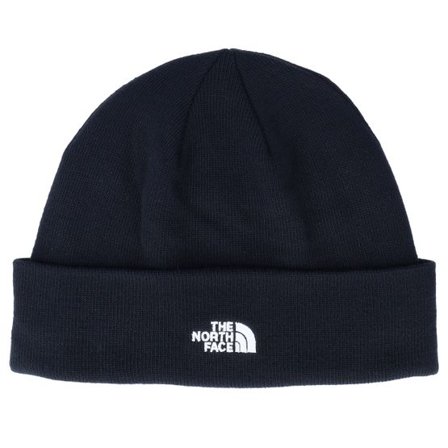 The North Face - Svart cuff Beanie - Norm Shallow Beanie Black Cuff @ Hatstore