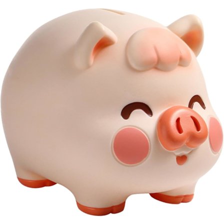 Sika-säästöpossu Raha Säästöpurkki Piirretty Veistos Koristeet Raha Säästöpurkki Sian Muotoinen Raha Laatikko Työpöydälle Olohuoneeseen