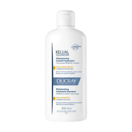 Ducray Squanorm Dry Shampoo, 400 ml