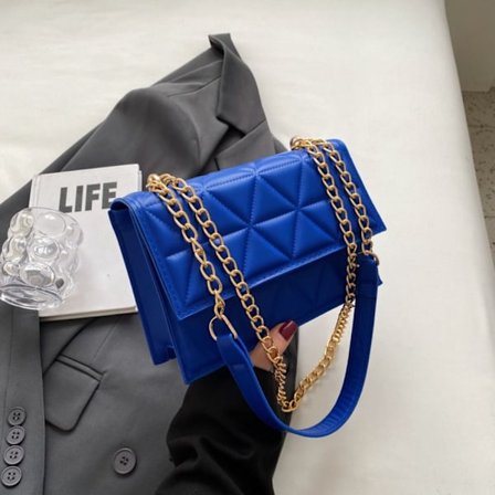 Chain Crossbody Bag Axelväska BLÅ