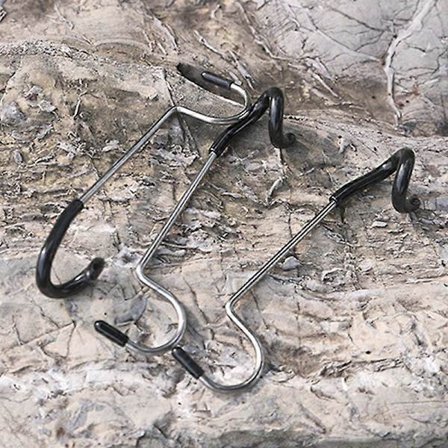 Alumiiniseoksesta valmistettu 1-osainen kannettava telttatanko ulkokäyttöön, ulkovalaistuksen ripustuskoukku, retkeilyvaruste, metsästys, 