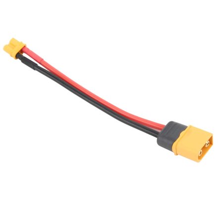 10 cm XT60 Han til XT30 Hun 16AWG Stik Adapter Kabel til RC Lipo Batteri