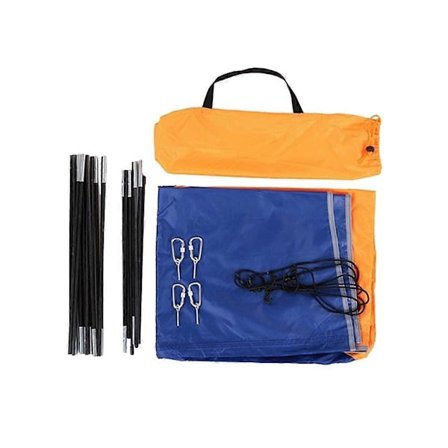 3 hengen puhallettava veneen markiisi kajakin markiisi katos teltta kalastusveneen sateenkestävä markiisi kahdella Ho:lla