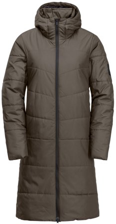 Jack Wolfskin W's Deutzer Coat Cold Coffee
