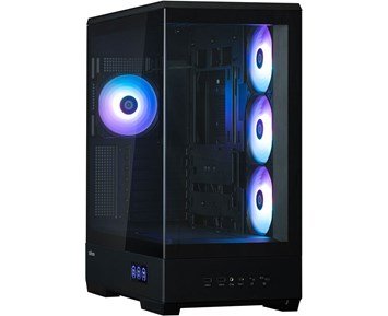 P50 DS Black - Zalman P50 DS, ett snyggt och funktionellt datorchassi