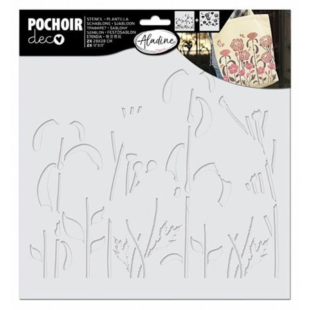 Stapelbar stencil - Nature