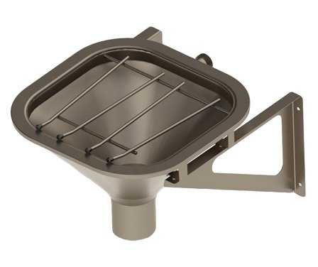 Purus 8037815 Udslæt skål til vægbeslag, Vaskerum