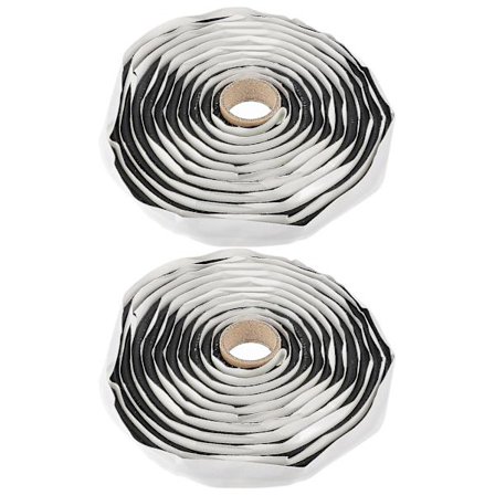 2 stk. Biltetningsteip Tetningsmidler Butylgummiteip Multifunksjonelle Butylstrimler