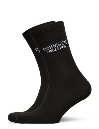 2-Pack Logo Socks Black Röhnisch