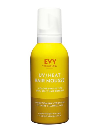 EVY Technology Uv / Heat Hair Mousse, 150 Ml - Nude - 150 ml