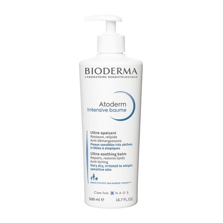 Bioderma Atoderm Intensive Baume Ultra-Soothing Balm 500 ml, Skincare, Medicin & Pleje, Eksem & Tør Hud
