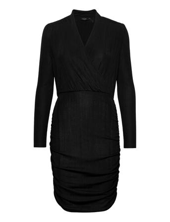 Slmieko Mini Dress Ls Black Soaked In Luxury