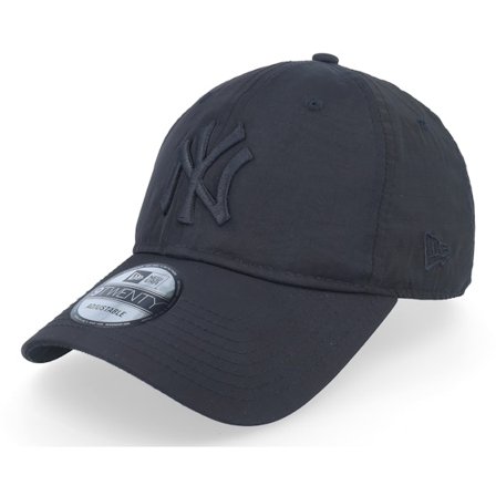 New Era - MLB - Black - unconstructed - Cap - New York Yankees Multi Texture 9TWENTY Neyyan Black/Black Dad Cap - Hatstore