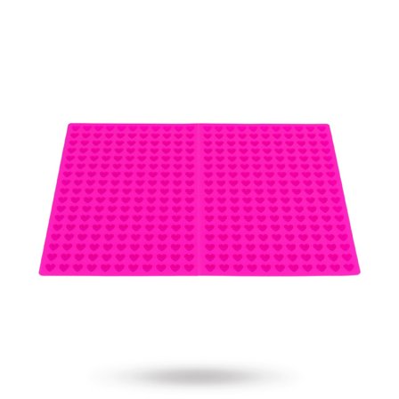 Trixie - Bakform/Lick ́n ́Snack Slickmatta 38×28 cm - Hjärtan - Matskål, hundgodis & tuggisar