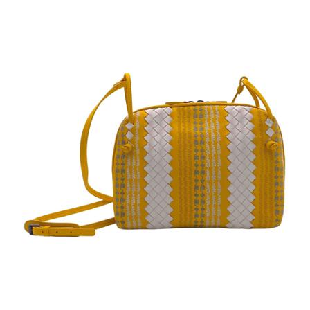 Bottega Veneta Vintage, Pre-owned bag Geel, Dames, Maat:ONE Size,leer