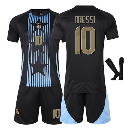 2425 Argentina nr. 10 Messi Copa America Fotballdrakt Treningsdraktsett No. 10 Messi 22