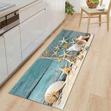 One Piece 40×120cm Trykt Havstjerne Serie Gulvmåtte Kitch